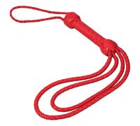 The Disciplinarian™ - Red Leather Loop Whip