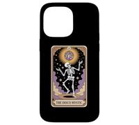 The Disco Mystic Tarot Skeleton Retro Cosmic Dance Case for iPhone 14 Pro Max