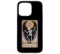 The Disco Mystic Tarot Skeleton Retro Cosmic Dance Case for iPhone 15 Pro Max