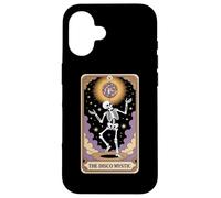 The Disco Mystic Tarot Skeleton Retro Cosmic Dance Case for iPhone 16