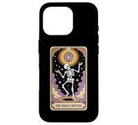 The Disco Mystic Tarot Skeleton Retro Cosmic Dance Case for iPhone 16 Pro