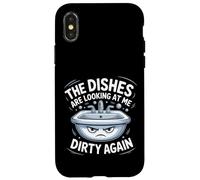The Dishes Are Looking At Me Dirty Again Sink Drama - Case for iPhone X/XS