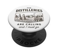 The Distilleries Are Calling and I Must Go (Whisky) PopSockets Adhesive PopGrip