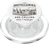 The Distilleries Are Calling and I Must Go (Whisky) PopSockets PopGrip for MagSafe