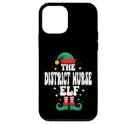 The District Nurse Elf Funny Christmas Matching Family Case for iPhone 12 mini