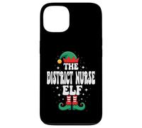 The District Nurse Elf Funny Christmas Matching Family Case for iPhone 13