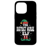 The District Nurse Elf Funny Christmas Matching Family Case for iPhone 14 Pro Max