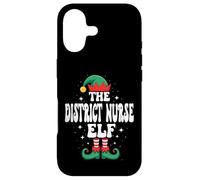 The District Nurse Elf Funny Christmas Matching Family Case for iPhone 17