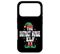 The District Nurse Elf Funny Christmas Matching Family Case for iPhone 17 Pro