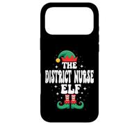 The District Nurse Elf Funny Christmas Matching Family Case for iPhone 17 Pro Max