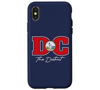 The District of Washington DC Vacation Souvenir USA Capital Case for iPhone X/XS