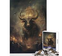 The Divine Beast of Conquest 1000 Pieces Jigsaw Puzzles for Teenagers Boost Cognitive Clarity And Sharpness Mindful Calm Play Enjoyment (50x75cm)