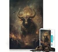 The Divine Beast of Conquest Jigsaw Puzzles 1000 Piece for Teenagers Improve Memory Relaxing Fun Sharp Edge Unique Gift (38x52cm)
