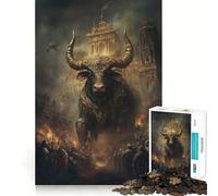The Divine Beast of Conquest Jigsaw Puzzles 1000 Pieces for Adults Reason Skill Toy Calm Relax Exact Cut Heartfelt Gift (50x75cm)