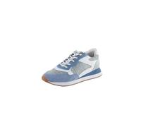 THE DIVINE FACTORY Women's Ulrica Sneaker, Sky Blue, 6.5 UK