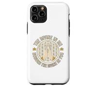 The Divine In Me Positive Spiritual Yoga Namaste Meditation Case for iPhone 11 Pro