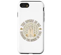 The Divine In Me Positive Spiritual Yoga Namaste Meditation Case for iPhone SE (2020) / 7/8