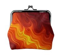 The Division of Flame Women’s Small Coin Purse,Rectangle Kiss Lock Coin Pouch, Pocket-Sized, Mini Coin Purse for Women