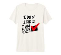 The Divorce Survivor Checklist Celebration Premium T-Shirt