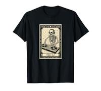 The DJ Tarot Card Disc Jockey Halloween Spooky Gothic Witchy T-Shirt