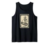 The DJ Tarot Card Disc Jockey Halloween Spooky Gothic Witchy Tank Top