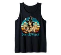 The Doctor Witch Funny Halloween Design Tank Top
