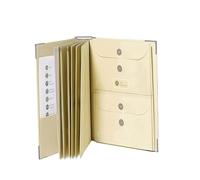 The Document Organizer, Bound Expanding File Folder, Important Document Organizer for Birth Certificates, Social Security Cards Etc(Pink)