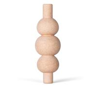 The Dodo Eco-friendly Dental Dog Chew Toy, Peanut Butter Flavor; Bamboo Mixed Material Dog Toy, Durable and Easy to Grip Shape Dog Chewer Toy