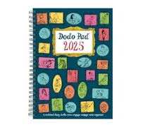 The Dodo Pad A5 Diary 2025 - Calendar Year Week to View Diary : A Diary-Organiser-Planner Book with space for up to 5 people/appointments/activities. UK made, sustainable, plastic free