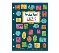 The Dodo Pad Filofax-Compatible 2025 A5 Refill Diary - Week to View Calendar Year : A loose leaf Diary-Organiser-Planner for up to 5 people/activities. UK made, Sustainable, Plastic Free