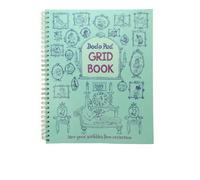 The Dodo Pad Grid Book A5: Save your Scribbles from Extinction! 132 5mm grid pages of high quality 120gsm paper, great with fountain pens. Sustainably ... from recycled coffee cups: 100% Plastic Free