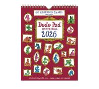 The Dodo Pad On The Wall 2026 - Calendar Year Wall Hanging Week to View Calendar Organiser : A Diary-Organiser-Planner Wall Book for up to 5 people/activities. UK made, sustainable, plastic free