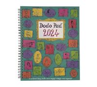 The Dodo Pad Original Desk Diary 2024 - Week to View, Calendar Year Diary: A Diary-Organiser-Planner Book with space for up to 5 people/appointments/activities. UK made, sustainable, plastic free