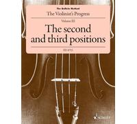 The Doflein Method: The Violinist's Progress. The second and third positions. violin.