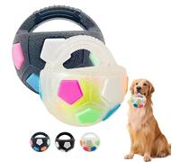 The Dog Calming Ball, Dog Calming Rubber Ball with Handle, Interactive Pet Toy, for Water Play, Training & Outdoor Games (Type A+C)