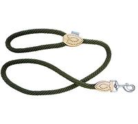 The Dog Company Dog & Co Soft Touch Rope Trigger Dog Lead, 1.4 x 120 cm, Green