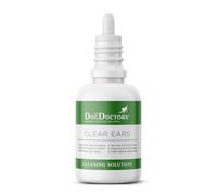 The Dog Doctors Clear Ear Drops - Ear Cleaner For Dogs For Waxy Ears, Odours, Head Shaking & Scratching, Gentle Ear Hygiene Support for Dogs & Puppies, Easy Daily Ear Cleaning Use - Ear Drops For Dogs