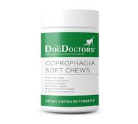 The Dog Doctors Coprophagia Soft Chews 60 Count for Gut Health For Dogs - Stool Eating Deterrent with Pre and Pro Biotics for Dog Gut Health - For All Dog Breeds & Sizes See Desired Results in 4 Weeks