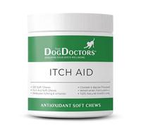 The Dog Doctors Immune Support Anti Itch for Dogs Soft Chews, Omegas, Vitamins & Minerals, 120 Chicken & Bacon Flavoured Bite-Sized Chews for Healthy Skin & Coat, Dog Itchy Skin Support.
