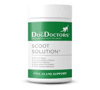 The Dog Doctors Scoot Solutions 60 Soft Chews - Digestive Chews for Dogs - Fibre Blend Soft Chews for Digestive Health, Gut Balance & Dog Anal Gland Support