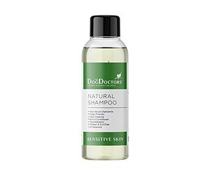The Dog Doctors Sensitive Skin Natural Dog Shampoo, Ideal For Puppies Or Dogs With Sensitive Itchy Skin. Paraben Free And Cruelty-Free. Proudly Made In Uk!