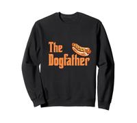The Dog father Hot Dog Father's Day BBQ Grilling Grill Daddy Sweatshirt