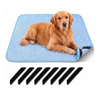 The Dog Hub Arctic Cooling Dog Mat Large, Chemical-Free Gel (Blue, XXL)