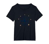 The Dog is My Co-Pilot Paw Print Travel Companion T-Shirt, Women's Plus, Black, 5X