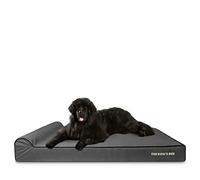 The Dog’s Bed Orthopaedic Dog Bed XXXL Grey with Black Trim 162x111x15cm, Waterproof Memory Foam Dog Bed