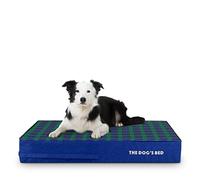 The Dog’s Bed Orthopaedic Memory Foam Dog Bed with Enhanced Support, Large Black Watch Tartan, Waterproof, Supportive Dog Bed with Replaceable Covers, Veterinary Approved