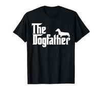 The Dogfather Dachshund Funny Father Dog Lover Wiener T-Shirt