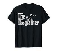 The Dogfather Dog Lover Funny Dog Dad Shirt For Fathers Day T-Shirt