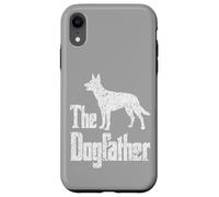 The Dogfather - funny dog gift, funny Australian Kelpie Case for iPhone XR