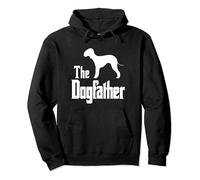 The Dogfather - funny dog gift, funny Bedlington Terrier Pullover Hoodie